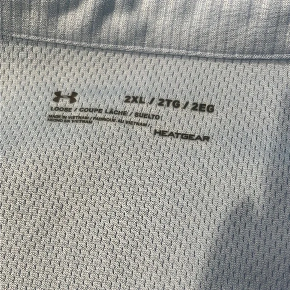 Under Armour Light Blue Polo Shirt - Picture 2 of 2